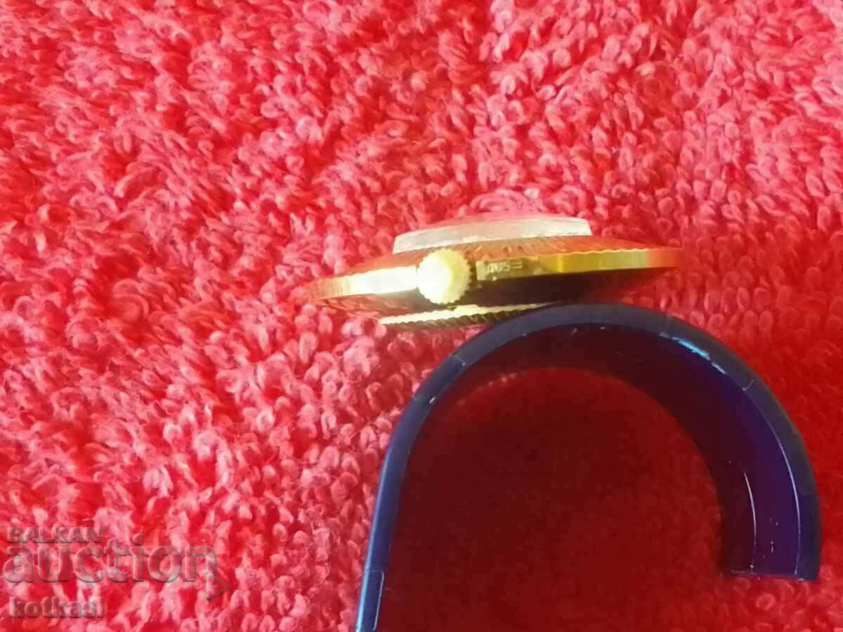 Vintage ladies mechanical watch SEAGULL Pendant gold plated AU5= - 5 Vintage ladies mechanical watch SEAGULL Pendant gold plated AU5= - 5