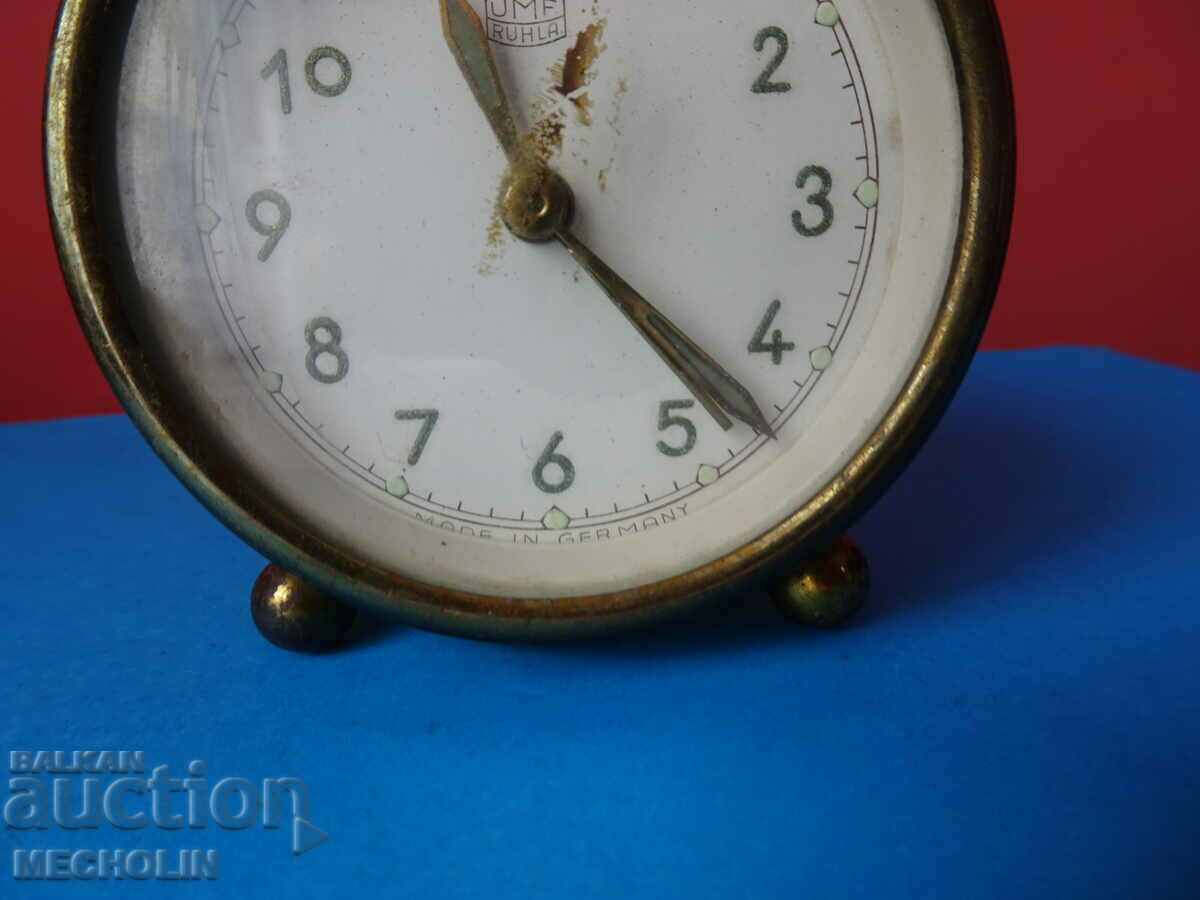 Auction  COLLECTIBLE CLOCKS ALARM CLOCKS GERMAN UMF RUHLA