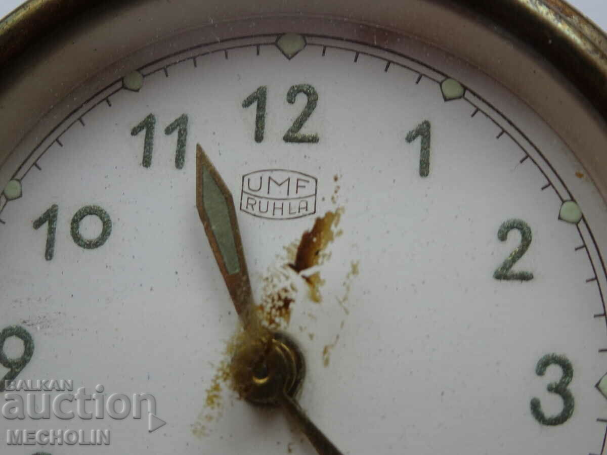 COLLECTIBLE CLOCKS ALARM CLOCKS GERMAN UMF RUHLA - 7