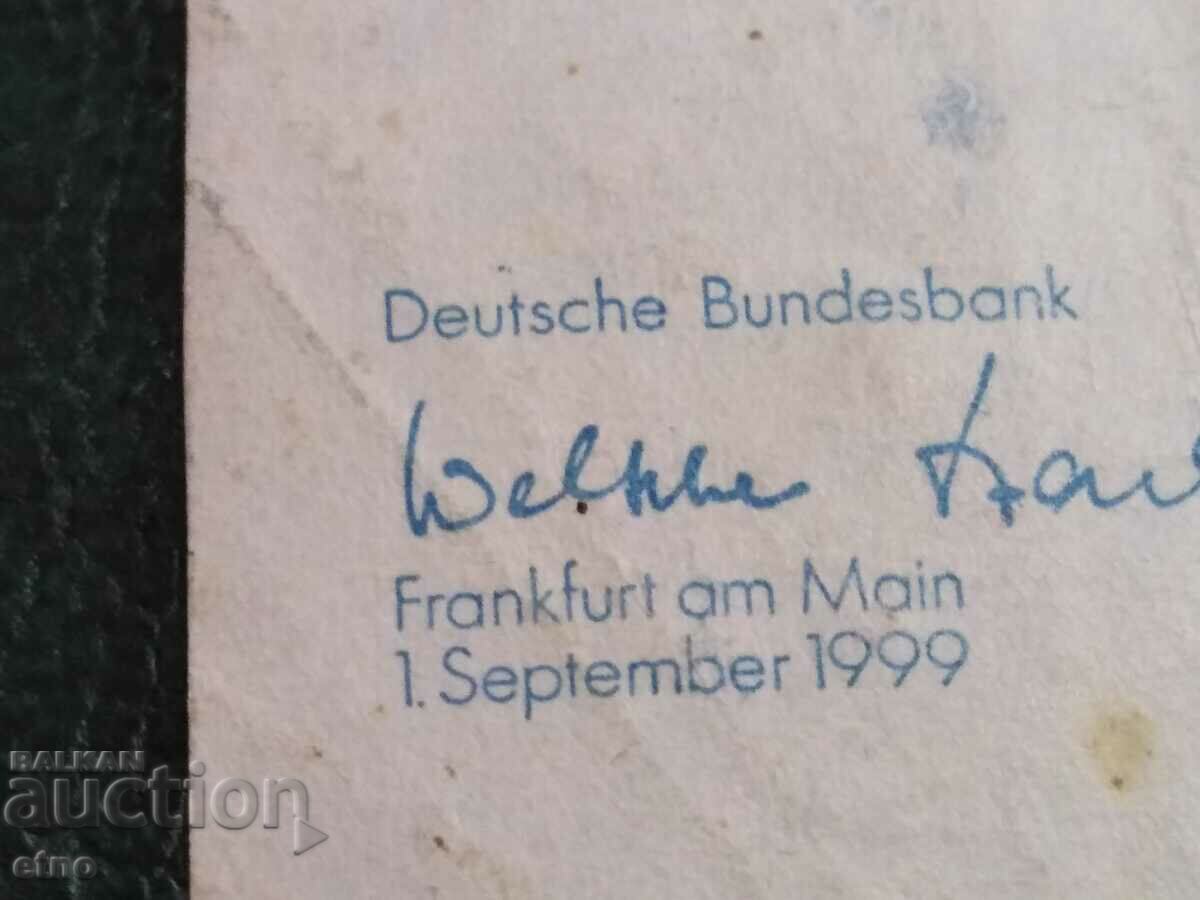 10 GERMAN MARKS 1999 with price 30.00 BGN | € 15.34 10 GERMAN MARKS 1999 with price 30.00 BGN | € 15.34