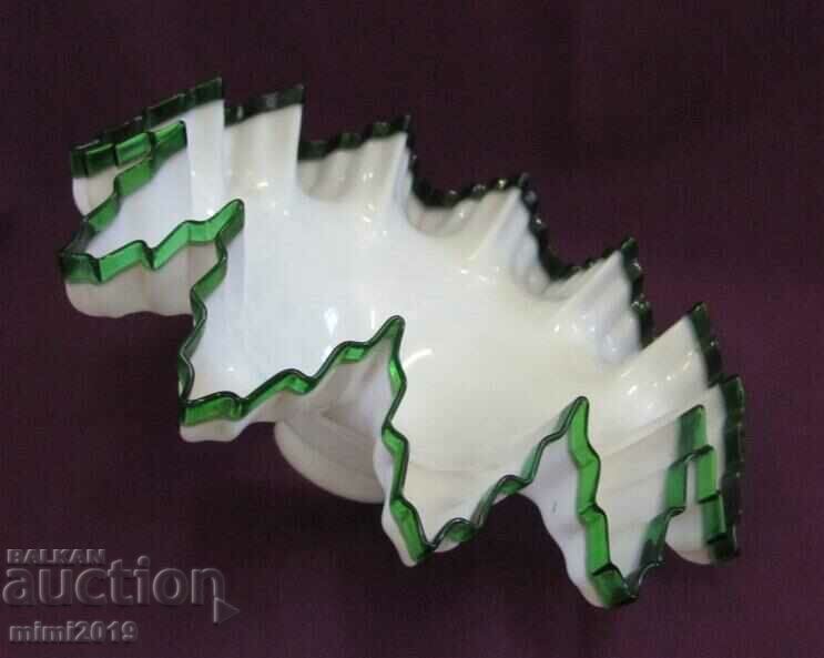 Art Deco Crystal Glass Lamp with price 108.00 BGN | € 55.22