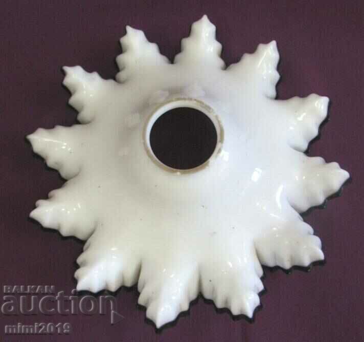 Art Deco Crystal Glass Lamp - 5