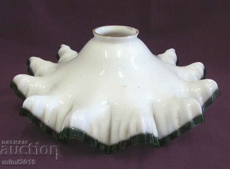 Art Deco Crystal Glass Lamp - 7