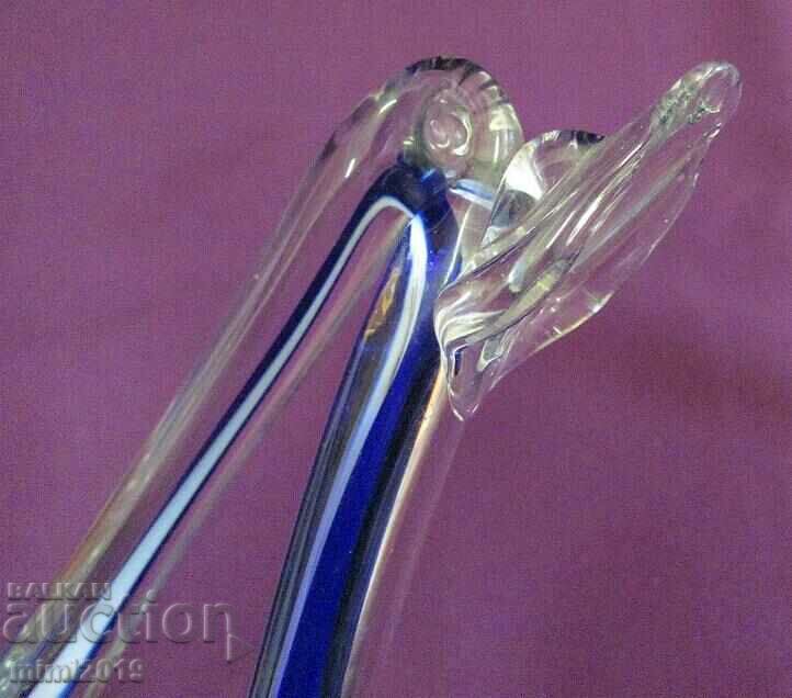 Vintich Crystal Flower Figurine - 5 Vintich Crystal Flower Figurine - 5