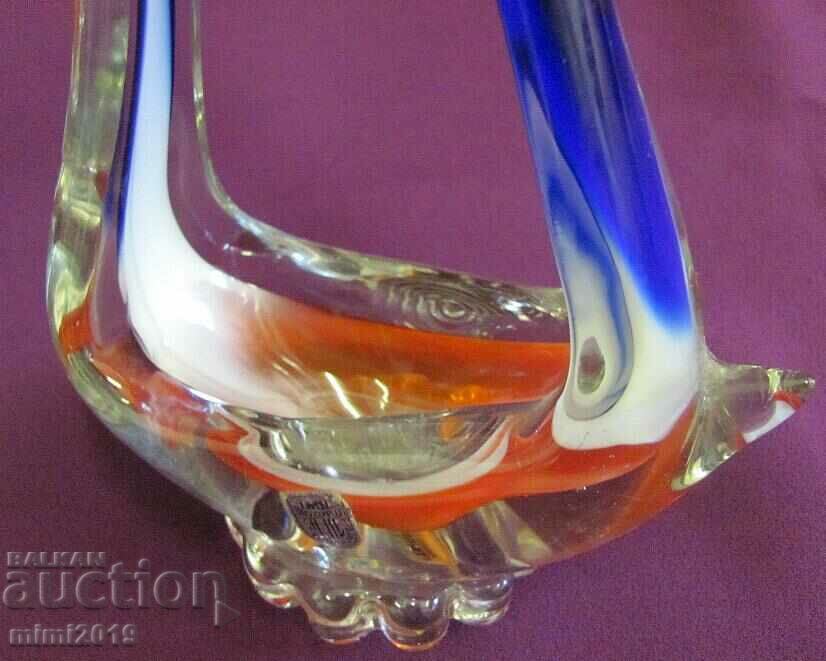 Vintich Crystal Flower Figurine - 6 Vintich Crystal Flower Figurine - 6