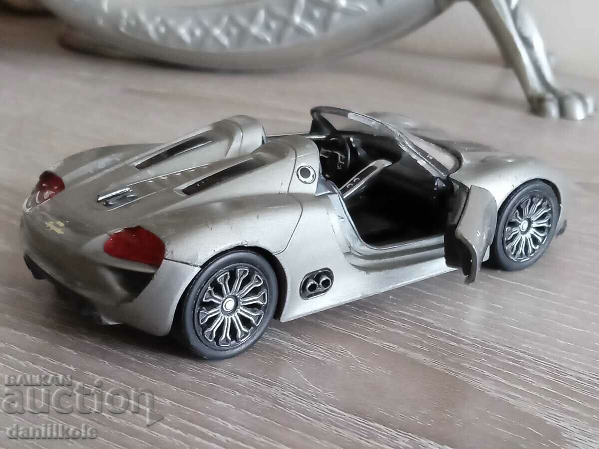 Delivery of *$*Y*$* METAL PORSCHE 918 SPIDER CABRIO - WELLY *$*Y*$*