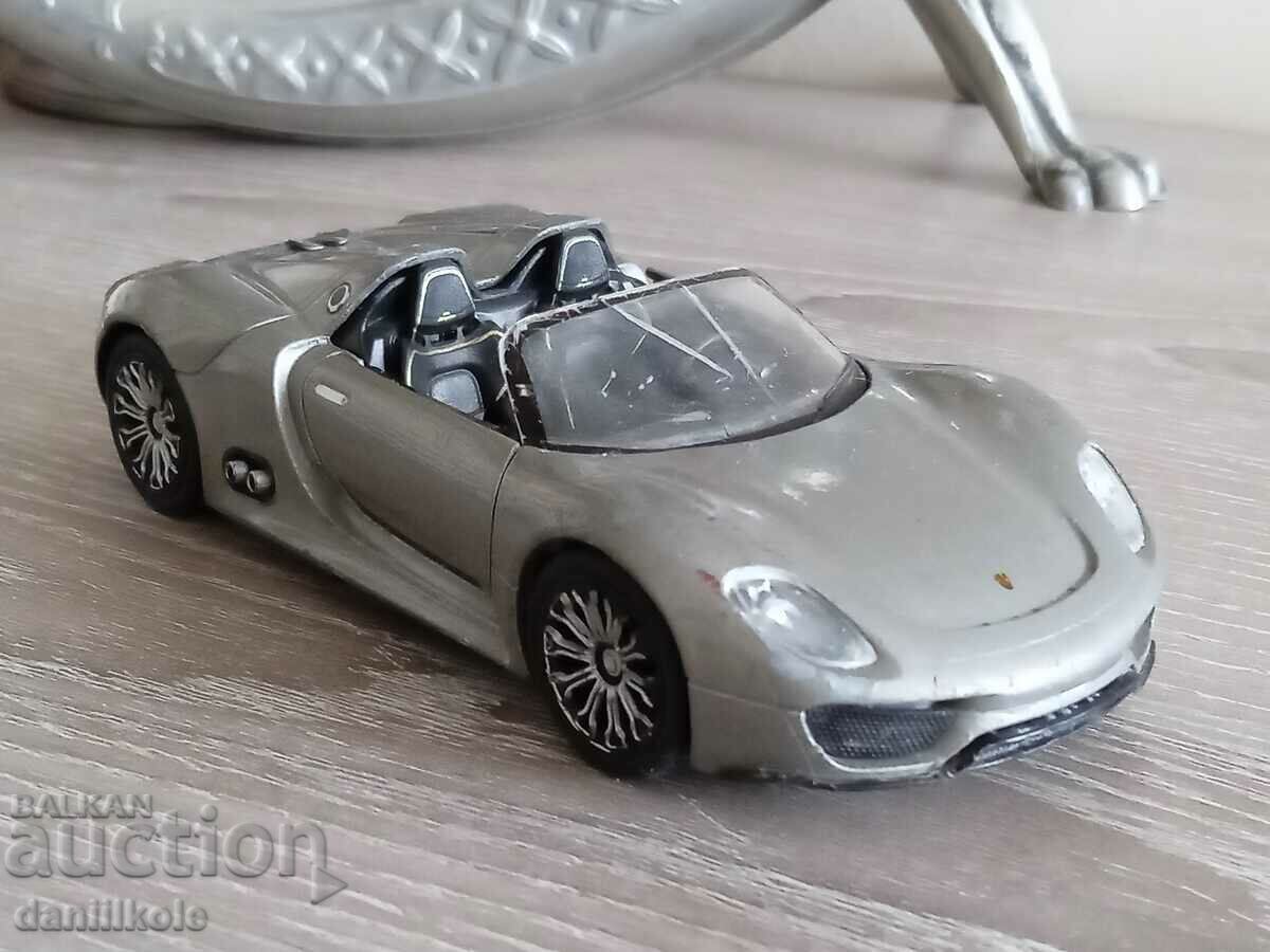 *$*Y*$* METAL PORSCHE 918 SPIDER CABRIO - WELLY *$*Y*$*