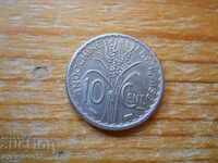 10 centimes 1940 - Indochina Franceză
