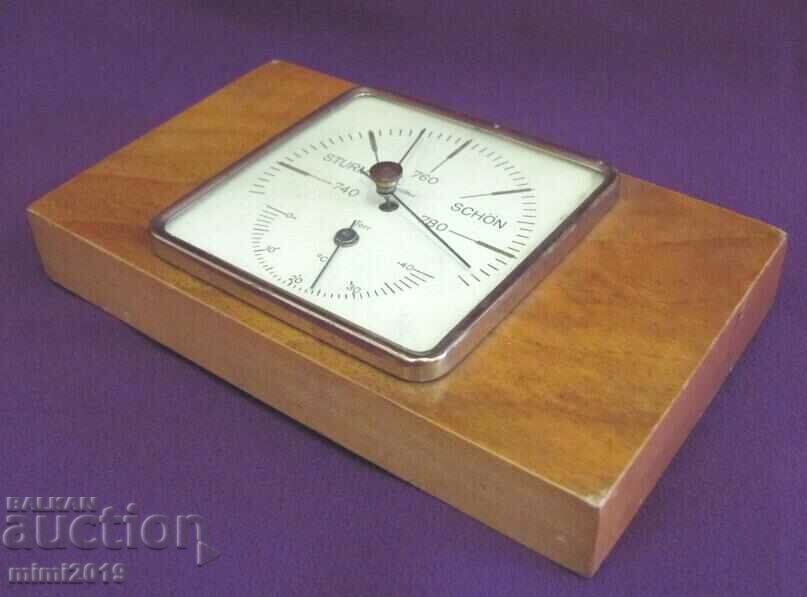 Vintich Barometer and Thermometer - 5 Vintich Barometer and Thermometer - 5