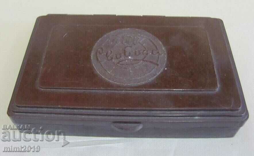 Delivery of 50's Vintich Bakelite Seal Stamp Box Delivery of 50's Vintich Bakelite Seal Stamp Box