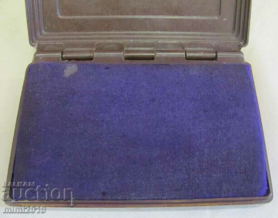 50's Vintich Bakelite Seal Stamp Box - 6 50's Vintich Bakelite Seal Stamp Box - 6