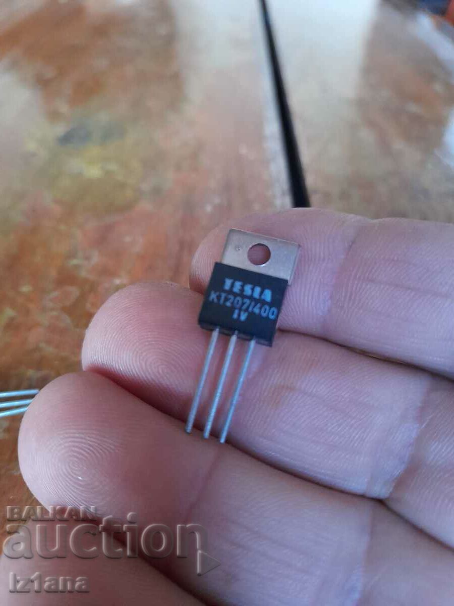 Transistor Tesla KT 207/400 with price 12.00 BGN | € 6.14 Transistor Tesla KT 207/400 with price 12.00 BGN | € 6.14