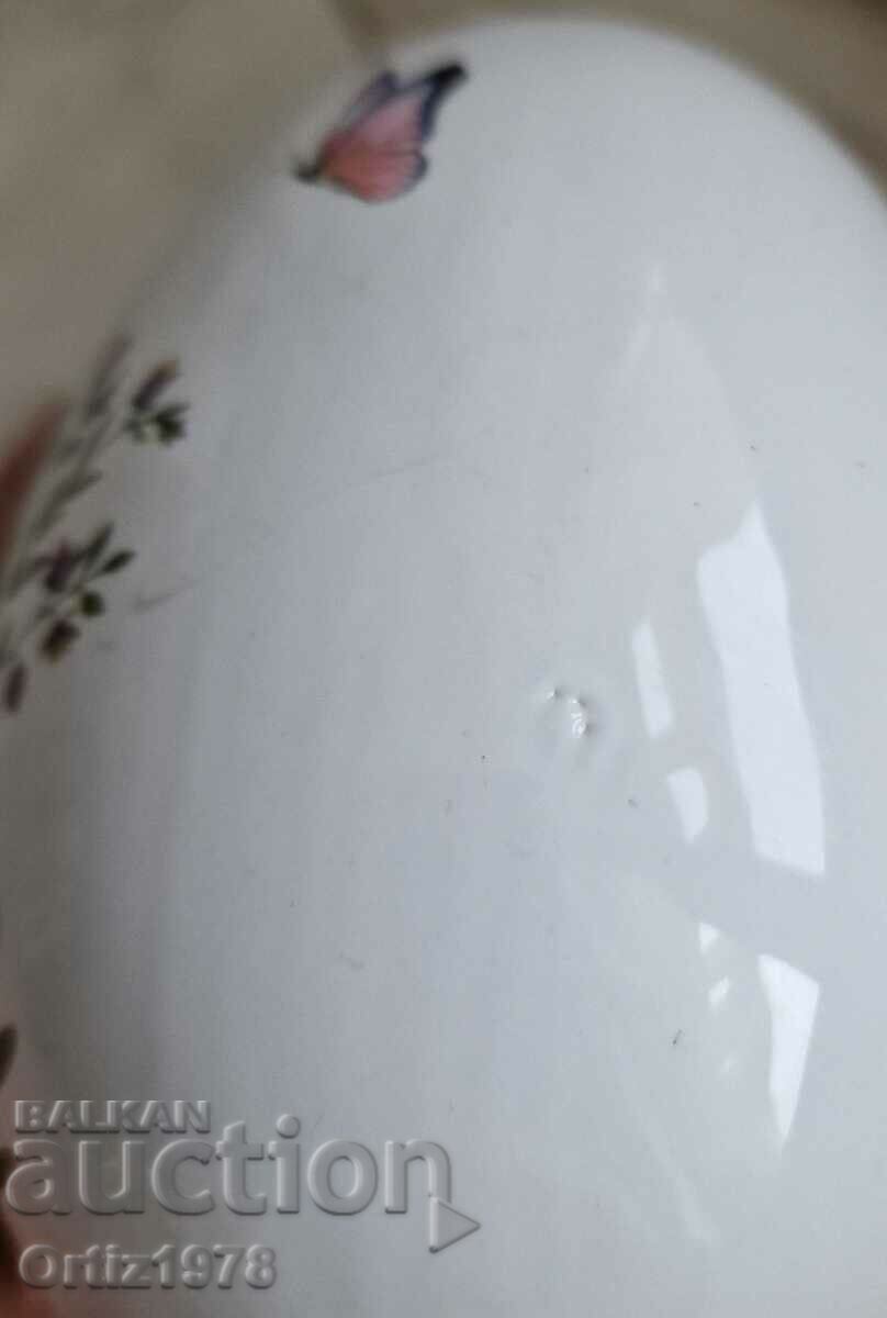 Large porcelain Easter egg. - 7