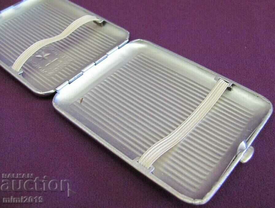 Snuffbox din metal Vintich din anii 60 Moscova URSS - 6 Snuffbox din metal Vintich din anii 60 Moscova URSS - 6