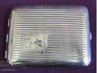 60's Vintich Metal Snuffbox Moscow USSR