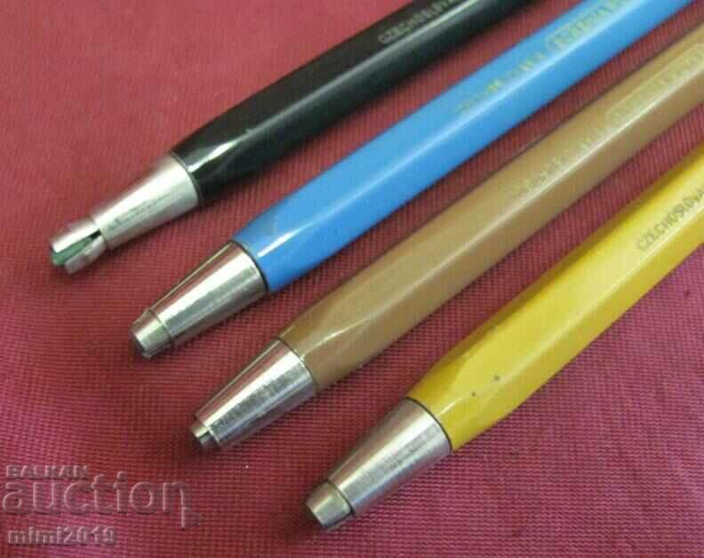 Παράδοση Vintich Σετ Μολύβια στυλό Τσεχοσλοβακία