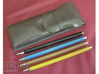 Vintich Set Pen Pencils Czechoslovakia
