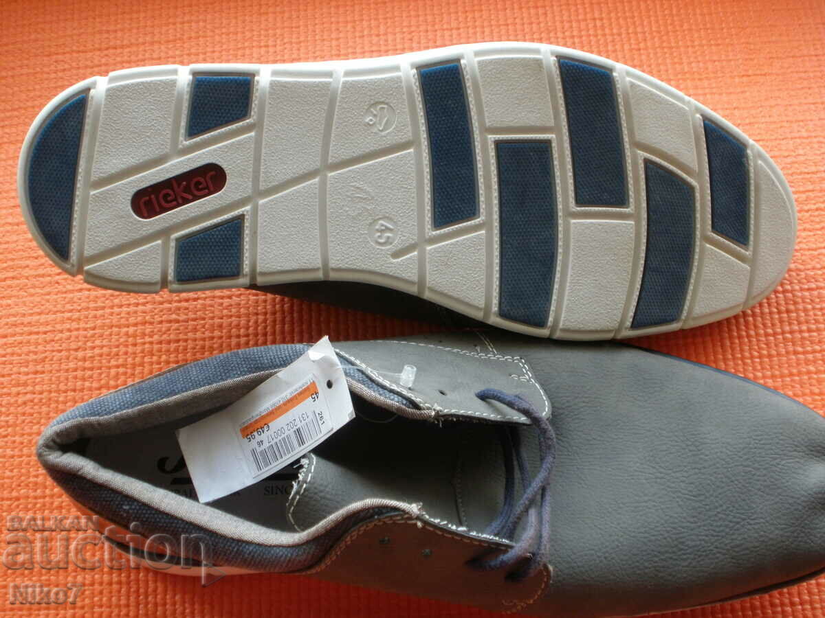 Sports, summer, men's, German, new shoes - "Rieker". with price 49.99 BGN | € 25.56