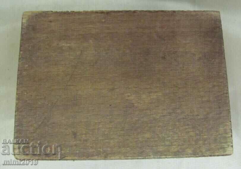 19th Century Wooden Jewelry Box Folk Motifs - 6 19th Century Wooden Jewelry Box Folk Motifs - 6