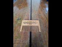 Old wooden comb