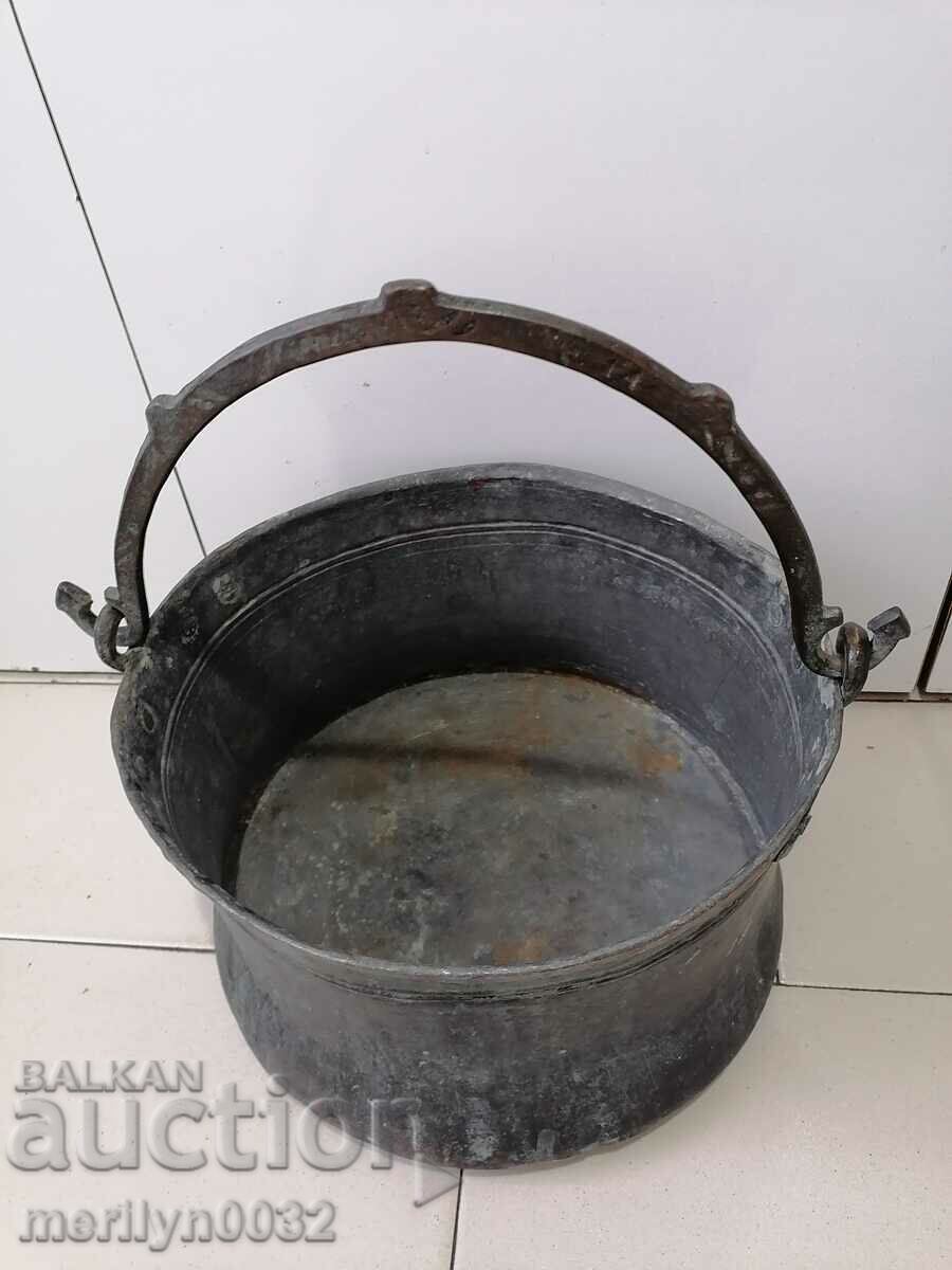 Tinned coin, cauldron, copper, copper vessel - 6