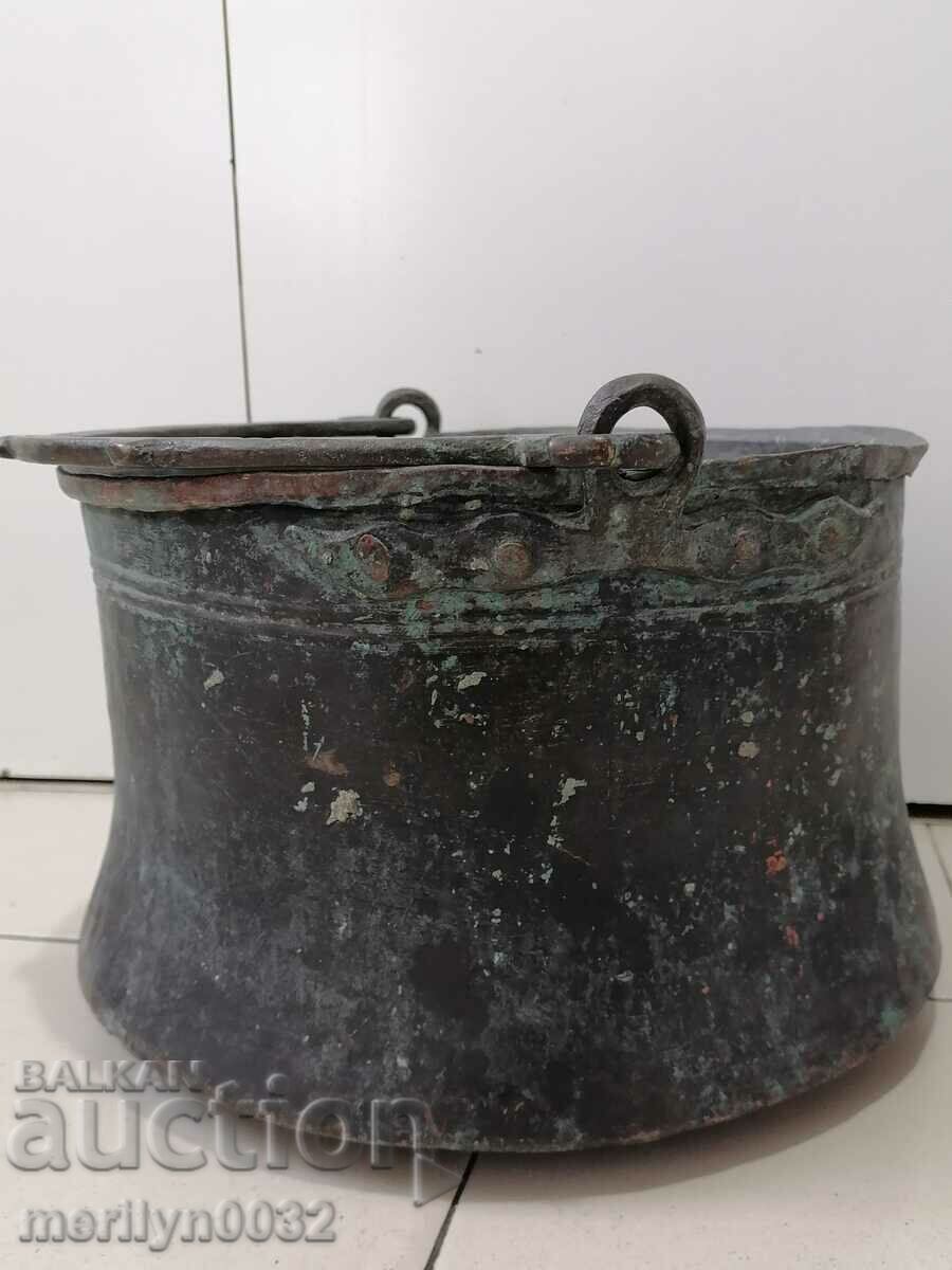 Tinned coin, cauldron, copper, copper vessel - 7