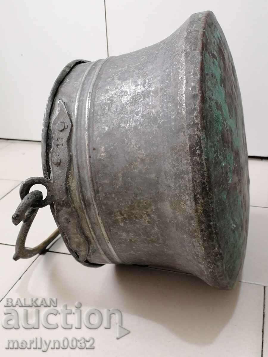 Tinned coin, cauldron, copper, copper vessel - 6 Tinned coin, cauldron, copper, copper vessel - 6