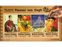 2015. Sierra Leone. Tablouri - Vincent van Gogh. Bloc.