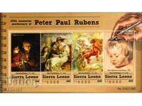 2015. Sierra Leone. Tablouri - Peter Paul Rubens. Bloc.
