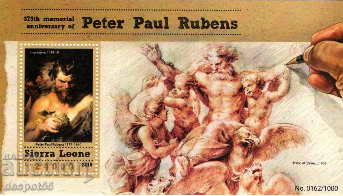 2015. Sierra Leone. Paintings - Peter Paul Rubens. Block.