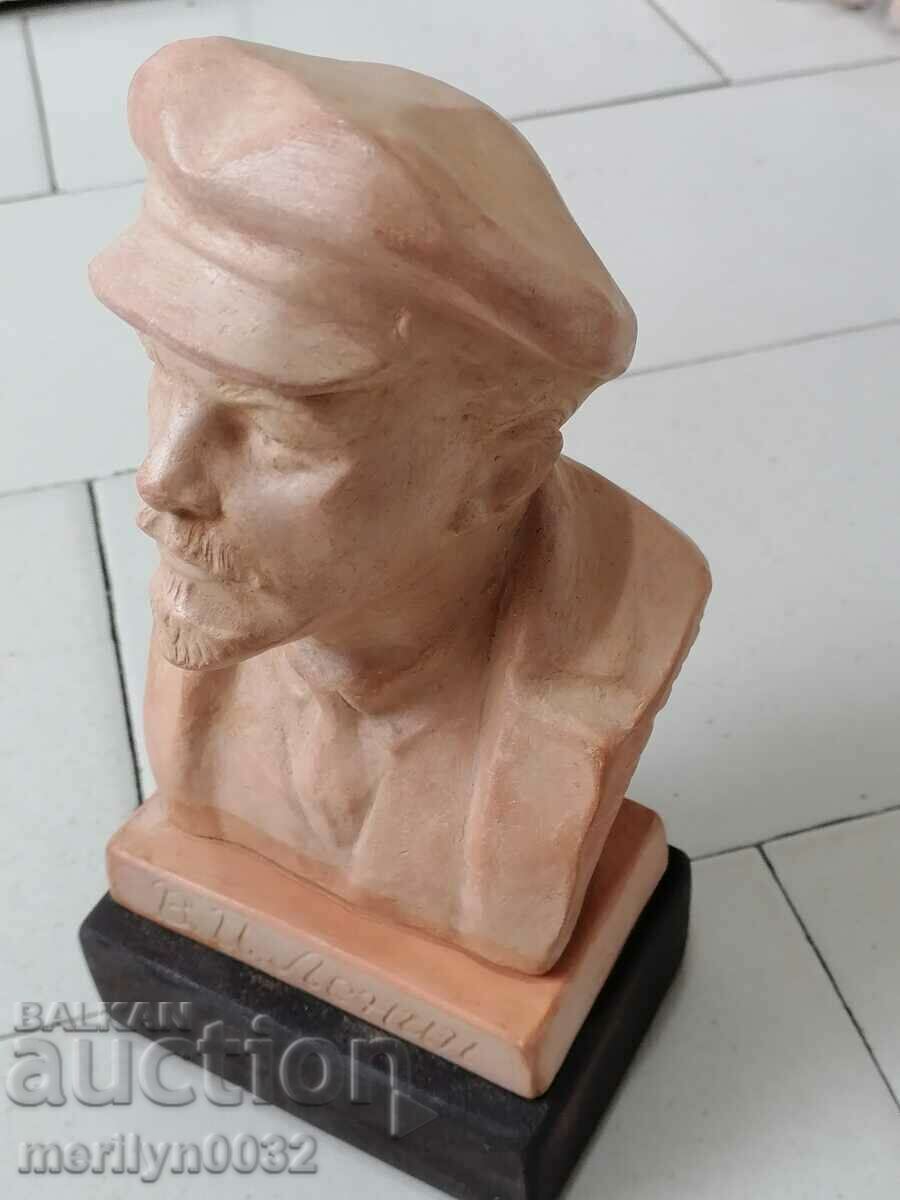 Ceramic bust of Lenin figure plastic statuette ceramics - 7 Ceramic bust of Lenin figure plastic statuette ceramics - 7