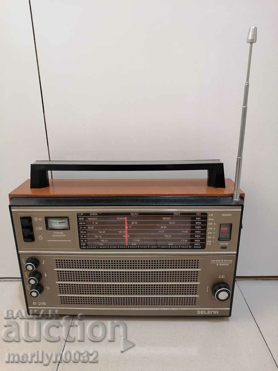 Tranzistor soc "SELENA", aparat radio, radio, antena