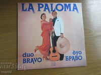 GRAMOPHONE - DUO BRAVO - LA PALOMA