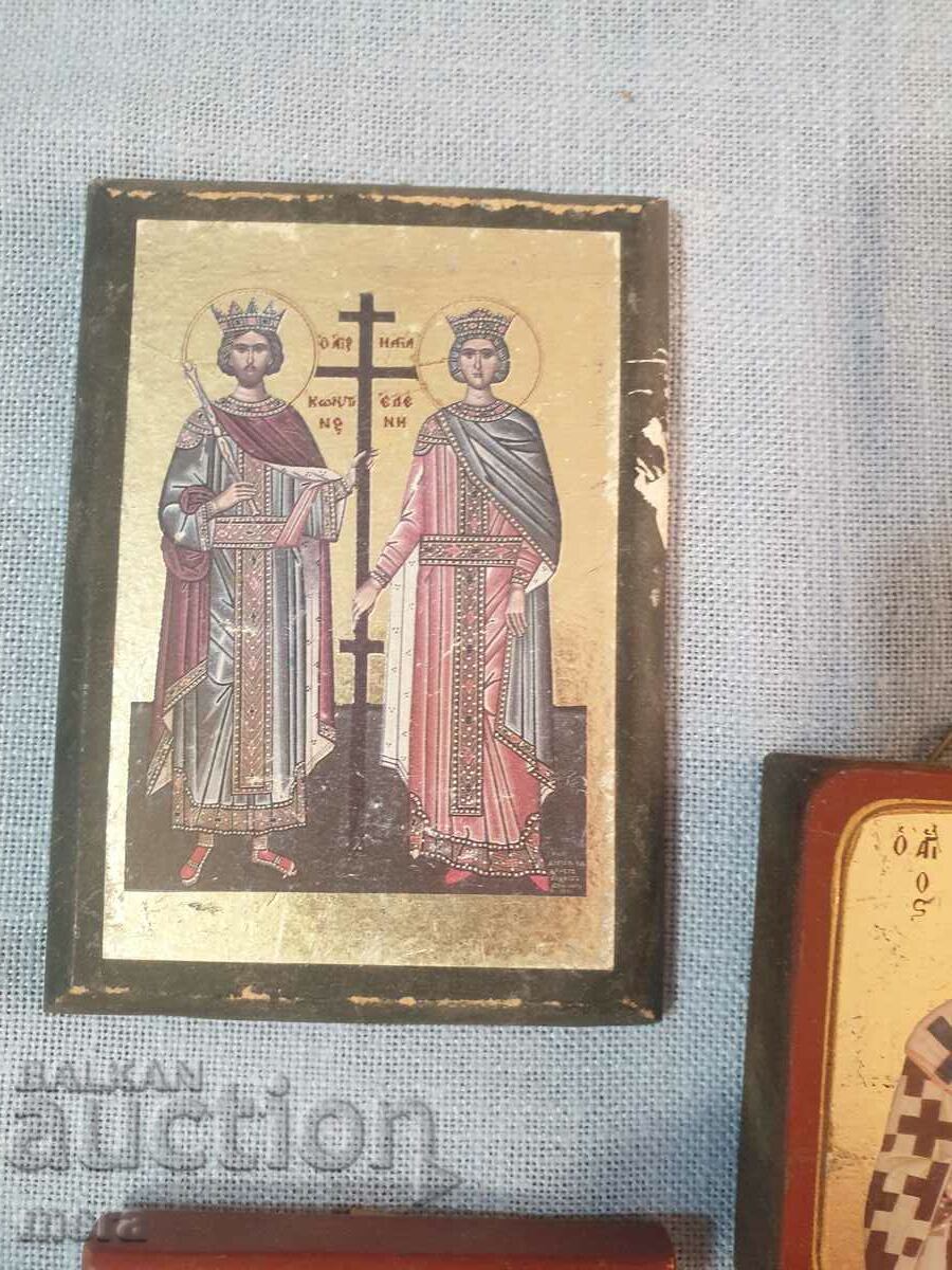 Lot 4 - old household icons - 5 pieces with price 50.00 BGN | € 25.56