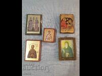 Lot 4 - old household icons - 5 pieces