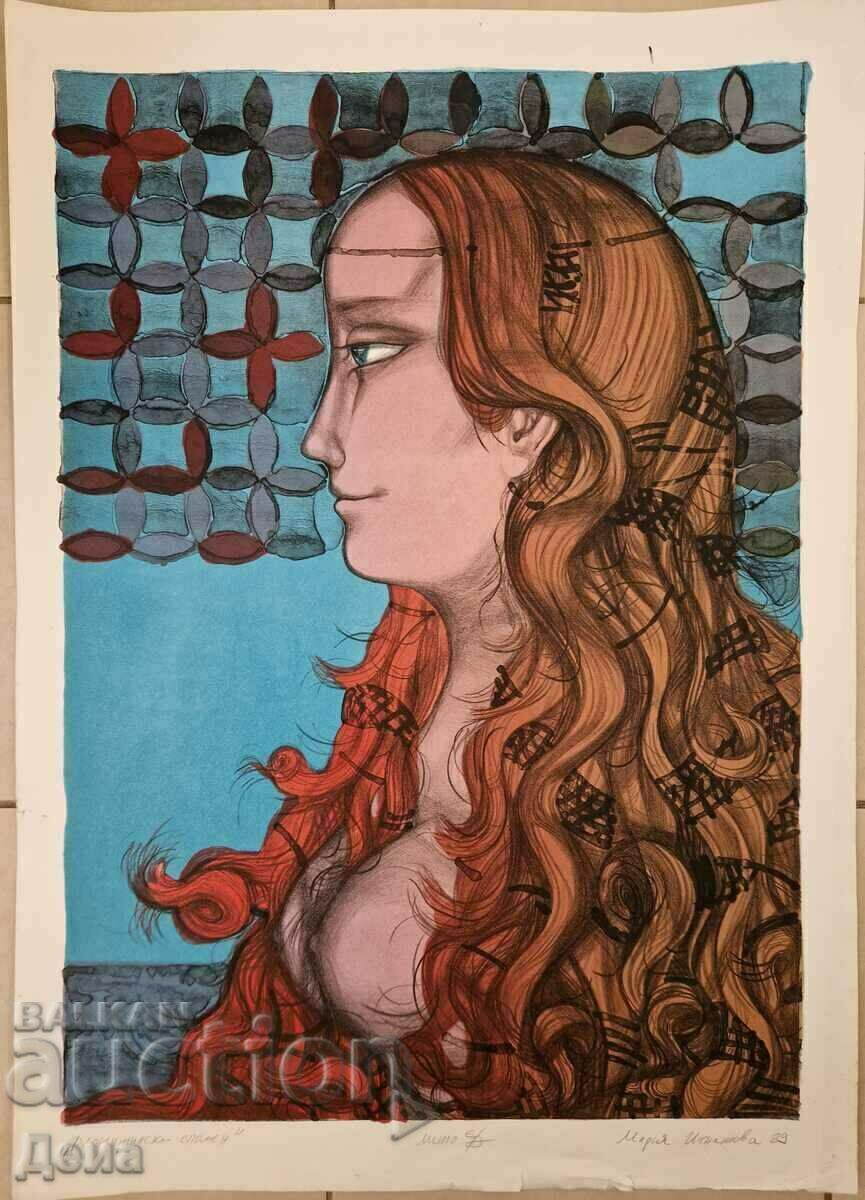 Maria Ignatova beautiful, large graphics Maria Ignatova beautiful, large graphics