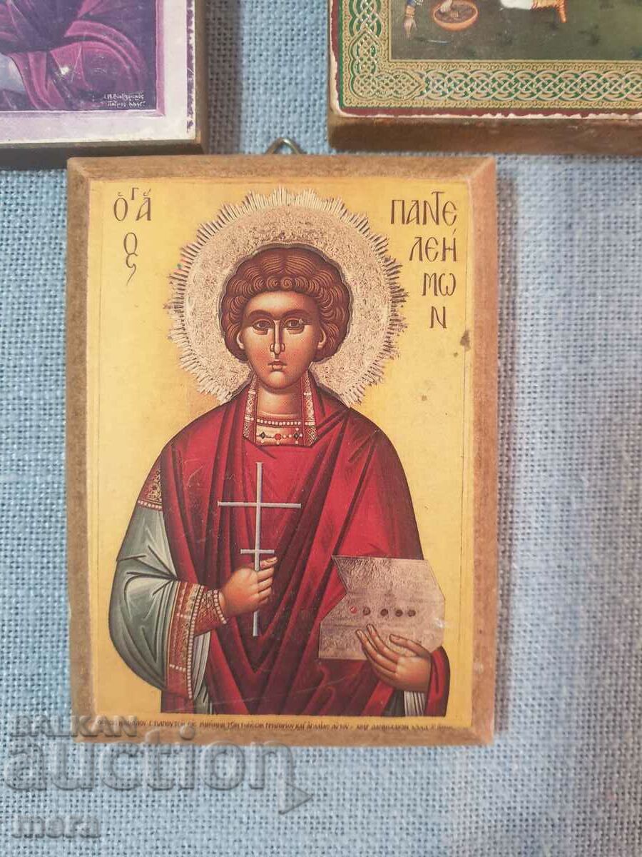 Lot 5 - old home icons - 5 pieces - 6