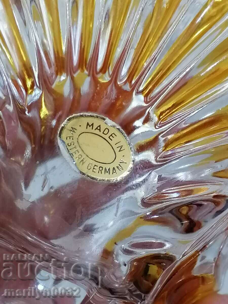 Δυτικής Γερμανίας υπηρεσία καράφα 8 φλιτζανιών κίτρινο γυαλί - 5 Δυτικής Γερμανίας υπηρεσία καράφα 8 φλιτζανιών κίτρινο γυαλί - 5