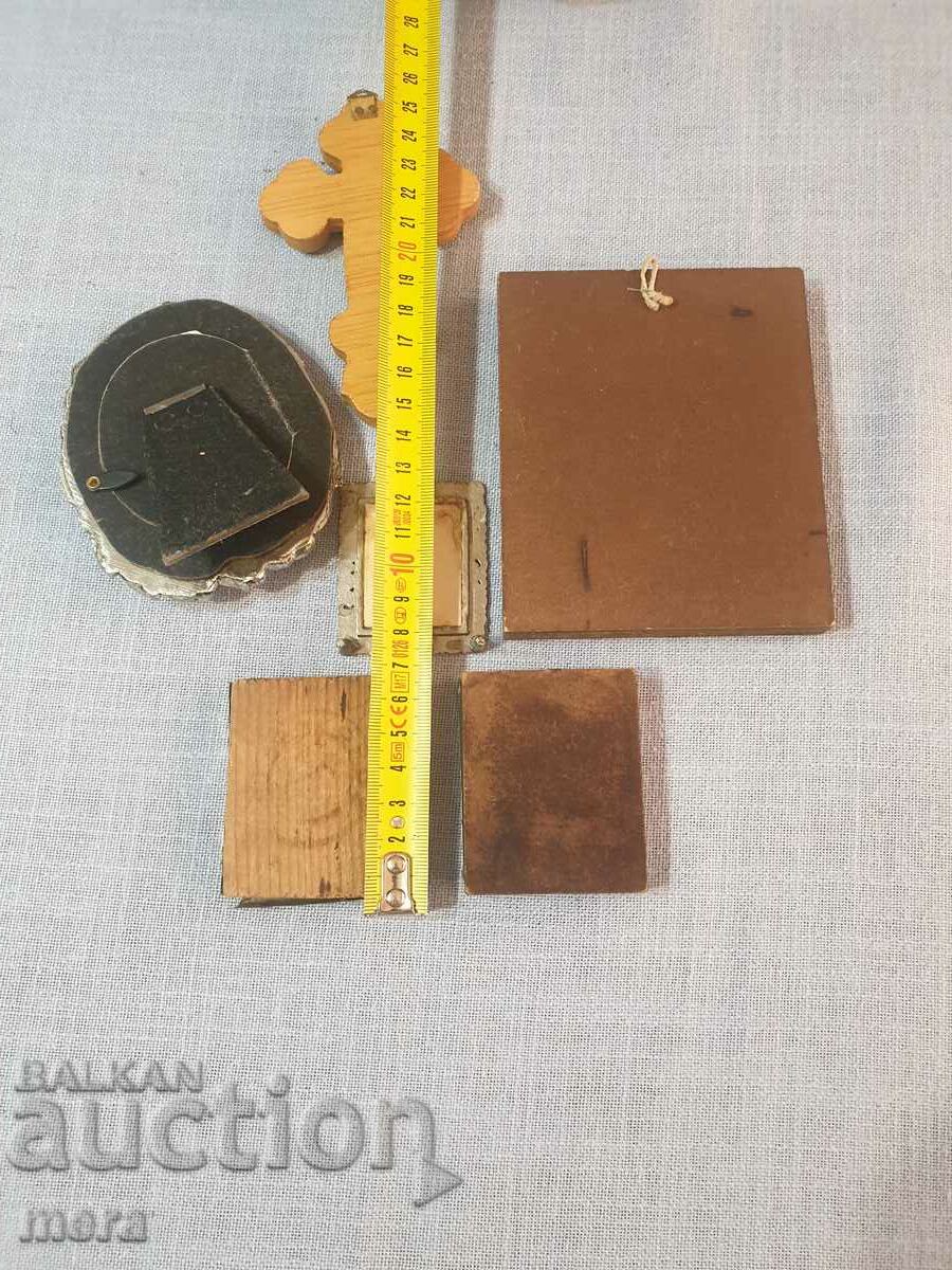 Lot 8 - old household icons - 6 pieces - 7 Lot 8 - old household icons - 6 pieces - 7