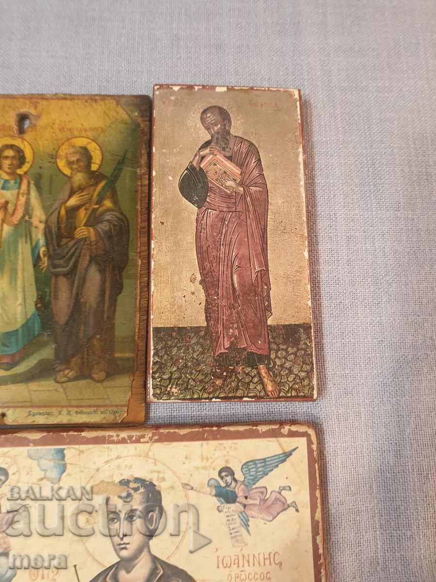 Delivery of Lot 9 - old household icons - 5 pieces Delivery of Lot 9 - old household icons - 5 pieces