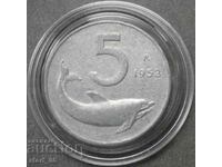 5 lire 1953