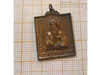 Bronze medallion icon Ivan Rilski
