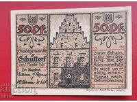 Bancnota-Germania-Saxonia-Schüttorf-50 pfennig 1921
