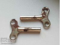 Old key for a mechanical toy - 2 pcs