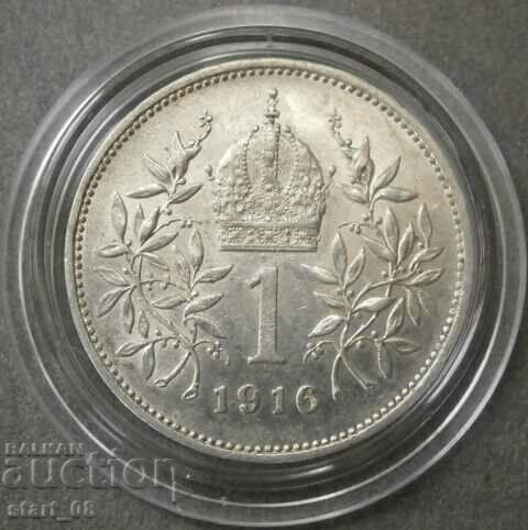Austria 1 kroner 1916