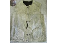 World War II Leather Military Waistcoat Kingdom of Bulgaria