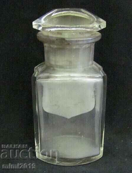 19th Century Medical Apothecary Glass Bottle - 6