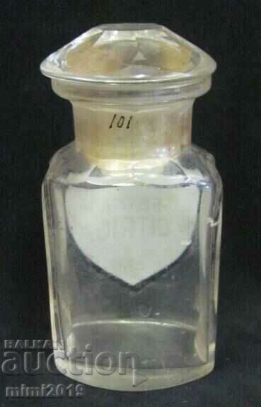 19th Century Medical Apothecary Glass Bottle - 5