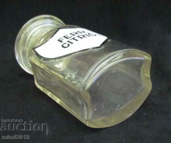 19th Century Medical Apothecary Glass Bottle - 7