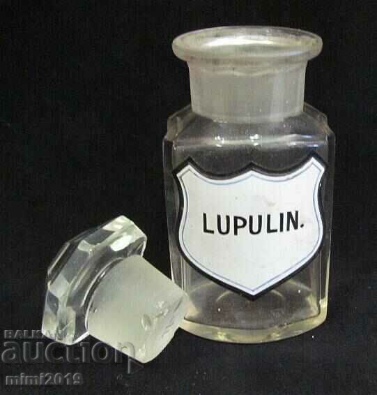 Delivery of 19th Century Medical Apothecary Glass Bottle Delivery of 19th Century Medical Apothecary Glass Bottle